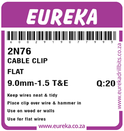 2N76 - Cable Clip Flat -2N76_Label_T